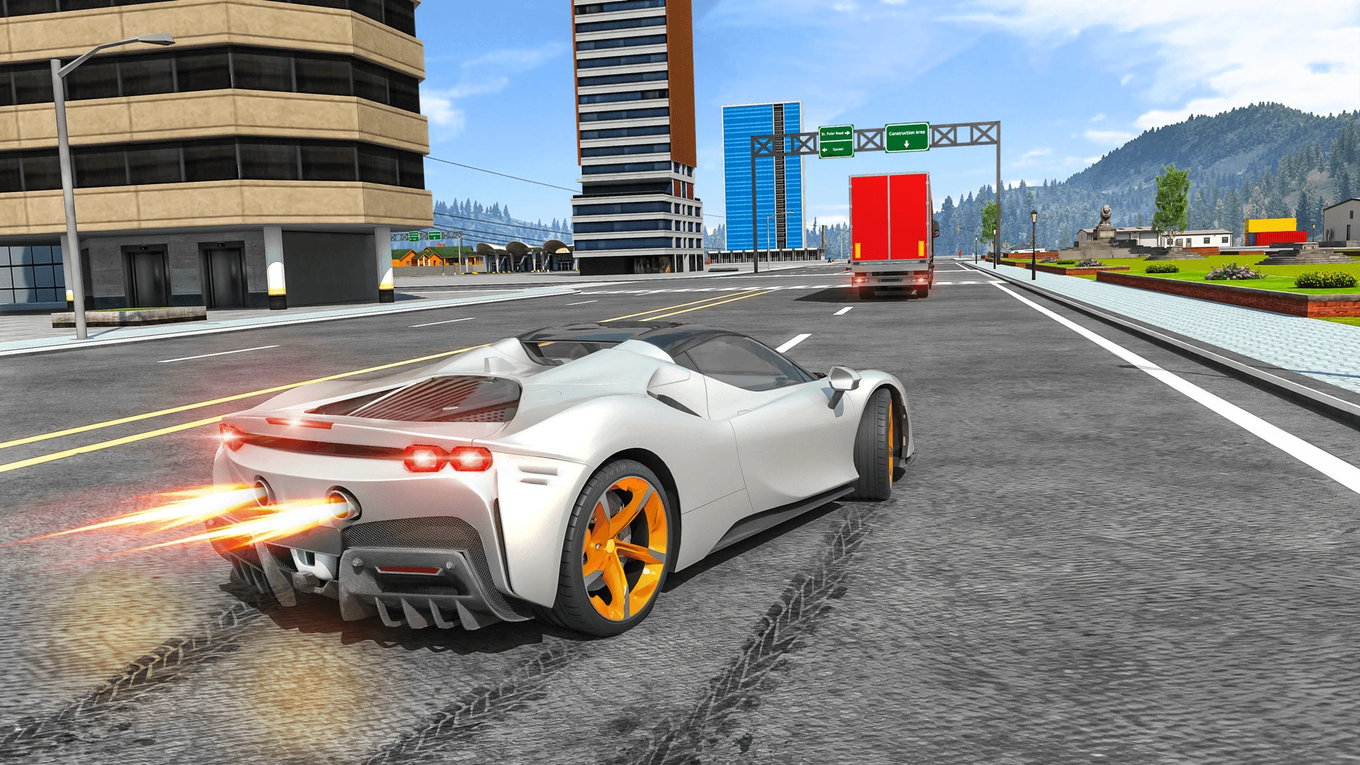Open World Car Driving Game screenshot