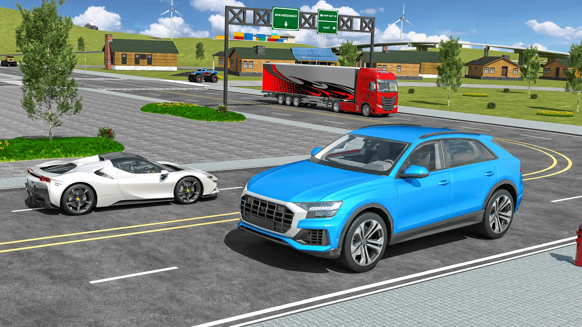 Open World Car Driving Game screenshot