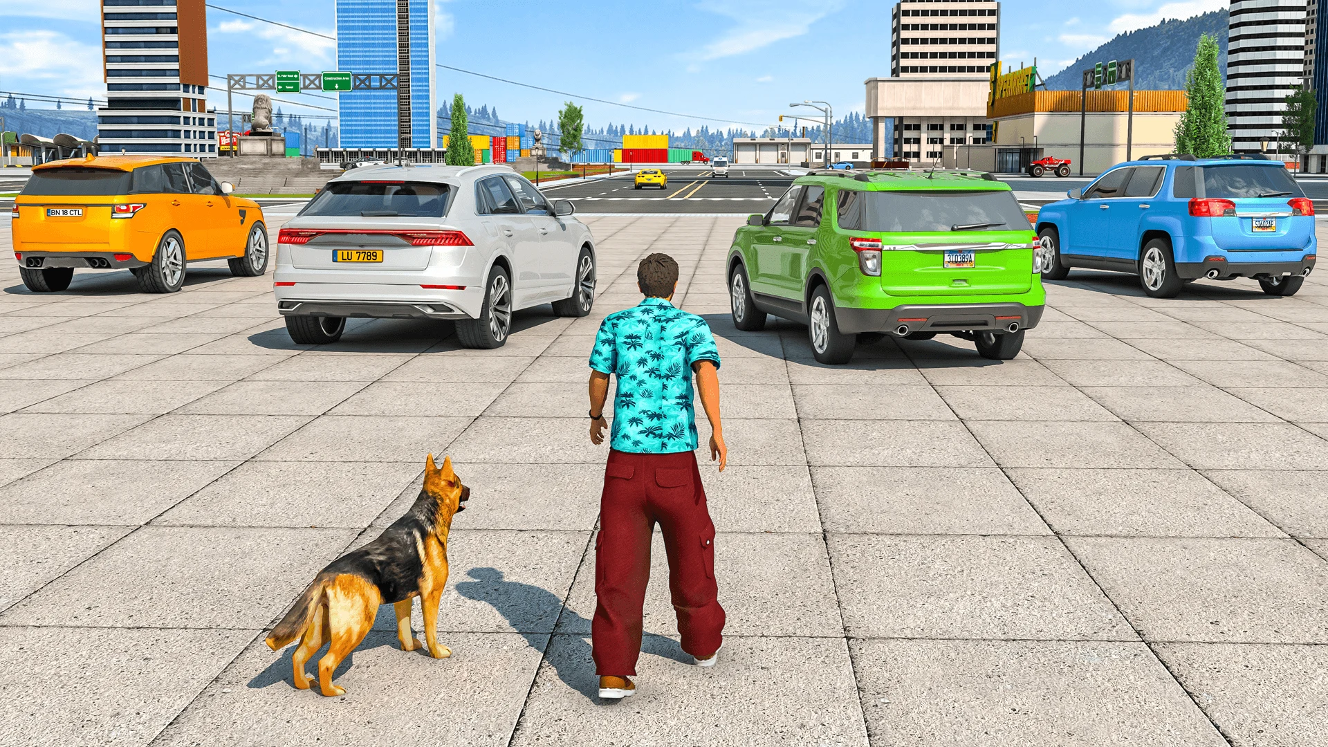 Open World Car Driving Game screenshot
