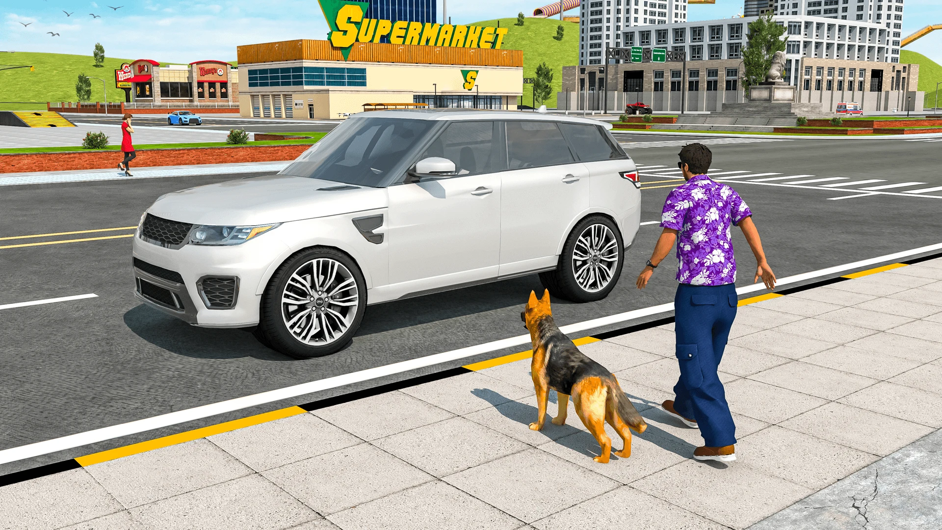 Open World Car Driving Game screenshot